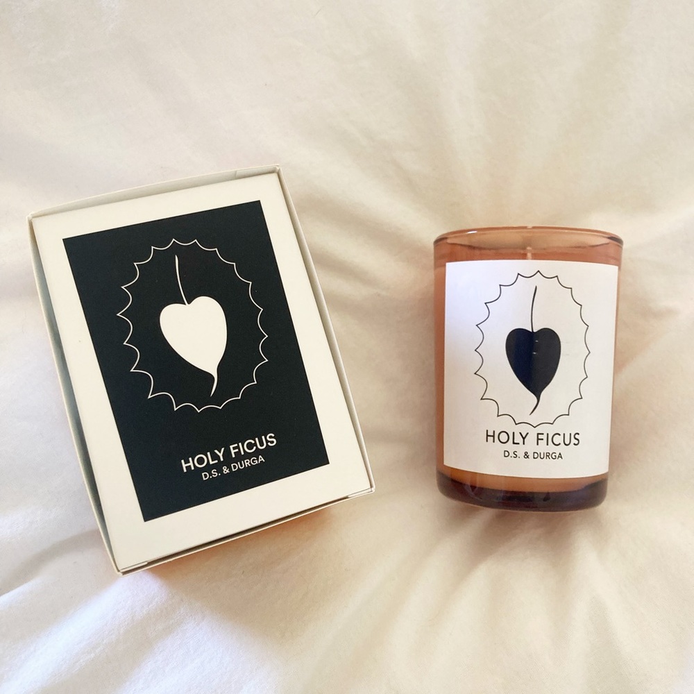 D.S. & Durga Holy Ficus Candle, New in Box